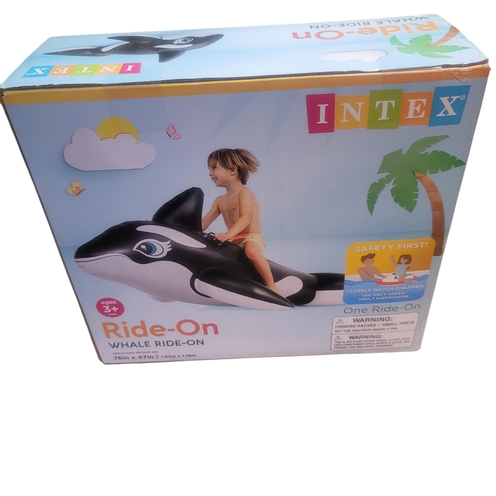 Intex Whale Ride On